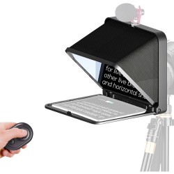 LENSGO TC7 Portable Teleprompter for Smartphones, Tablets & Select DSLR/Mirrorless Cameras LENSGO TC7 Portable Teleprompter for Smartphones, Tablets & Select DSLR/Mirrorless Cameras